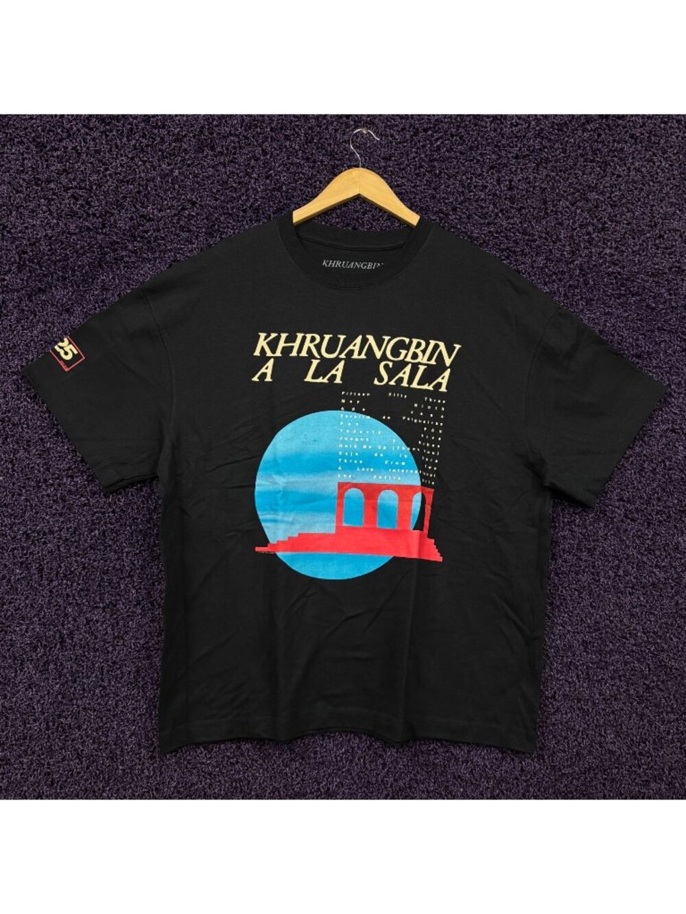 Khruangbin A La Sala Tour T-Shirt Size Extra Large